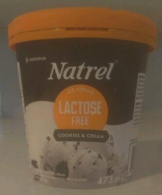 Lactose Free Cookies & Cream Ice Cream