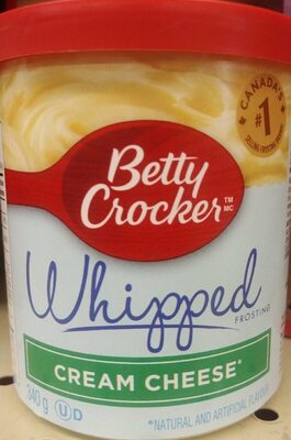 Whipped frosting - Cream cheese
