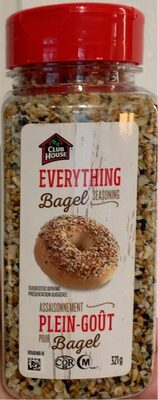 Assaisonnement plein goût pour bagel