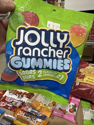 Jolly rancher gummies sours 2in1