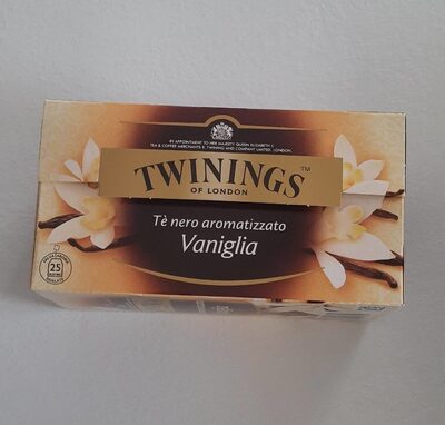 Twinings Tè nero aromatizzato vaniglia
