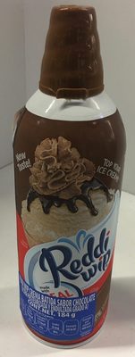 Reddi-wip Chocolate Whipped Dairy Cream Topping, 6.5 oz., 6.5 OZ