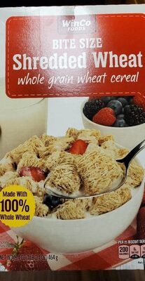 Shredded wheat whole grain wheat cereal