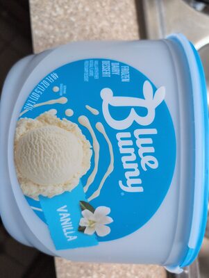 Premium ice cream, vanilla