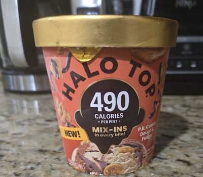 Halo Top Mix In's Pb Cookie Dough Fudge