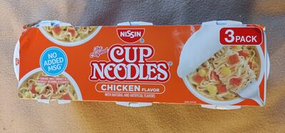 Chicken flavor ramen noodle soup