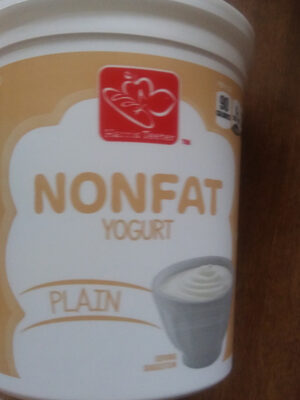Plain nonfat yogurt