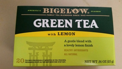 Green Tea with LEMON