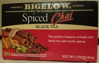Bigelow Spiced Chai Black Tea