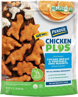 Chicken plus chicken breast & vegetable dino