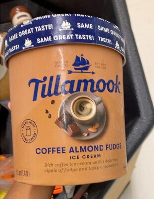 coffee almond fudge