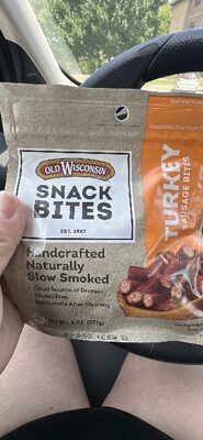 Turkey sausage snack bites