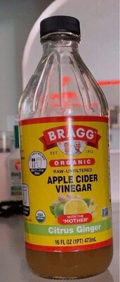 Organic Apple Cider Vinegar Enhanced - Citrus Ginger