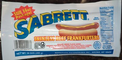 Skinless Beef Frankfurters