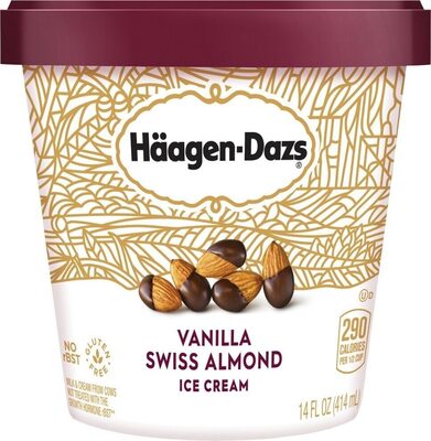 Vanilla Swiss Almond Ice Cream