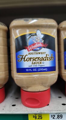 Woeber's, Southwest Horseradish Sauce With Chili Peppers