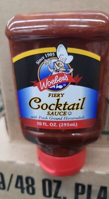 Woeber's, Fiery Cocktail Sauce With Fresh Ground Horseradish