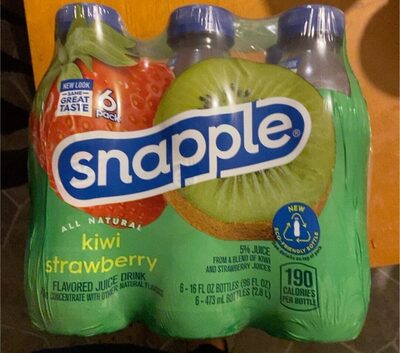 Snapple kiwi strawberry