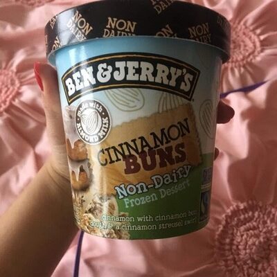Non-dairy frozen dessert, cinnamon buns