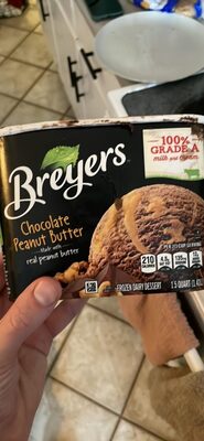 Chocolate Peanut Butter Frozen Dairy Dessert