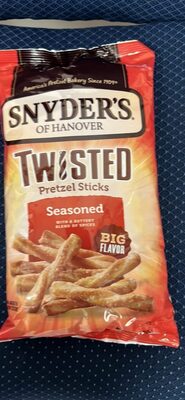 Twisted Pretzel Sticks Seasoned