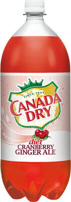 Diet cranberry ginger ale