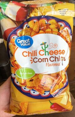 Chili cheese corn chips