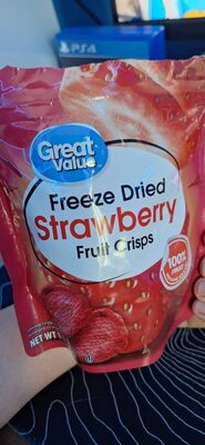Freeze Dried Strawberry Fruit Crisps