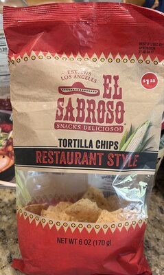 Tortilla chips restaurant style