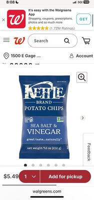 POTATO CHIPS