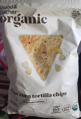 Organic White Corn Tortilla Chips