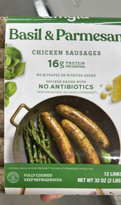 chicken basil parmesan sausage