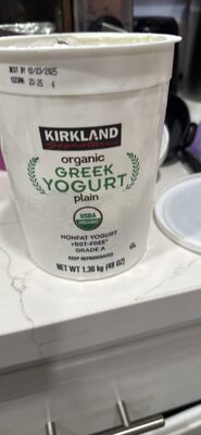 organic GREEK YOGURT plain