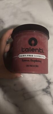 Roman Raspberry Dairy-Free Sorbetto