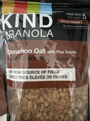 Cinnamon Oat Granola