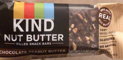 Nut Butter Filled Bar Chocolate Peanut Butter