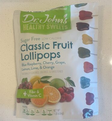 Classic Fruit Lollipops