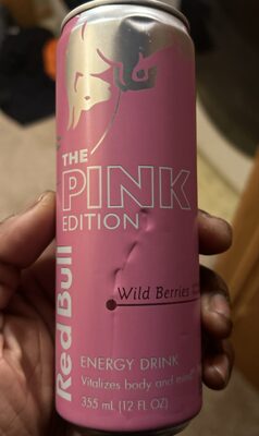 THE PINK EDITION Energy Drink Wild Berries