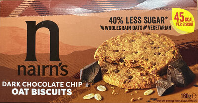 nairns dark chocolate chip oat biscuits