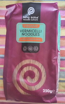 Organic vermicelli noodles