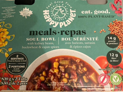 Soul Bowl Kidney Beans Buckwheat And Cajun Spices