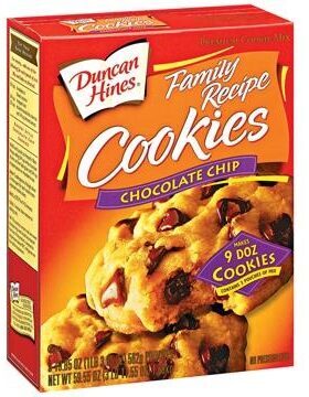 family recipe, chocolate chip cookie mix, chocolate chip, chocolate chip