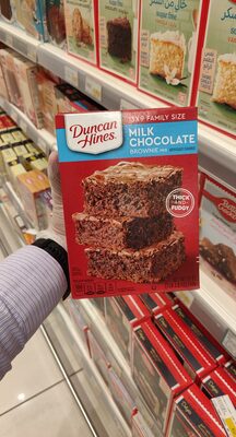 Milk chocolate brownie mix, milk chocolate imp