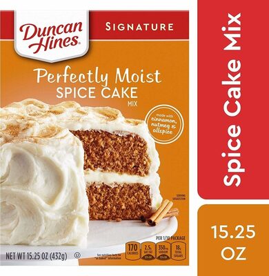 Signature perfectly moist spice cake mix