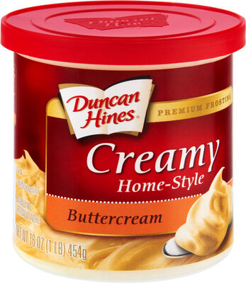 Creamy home-style buttercream premium frosting