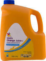 Orange juice from concentrate calcium & vitamin d