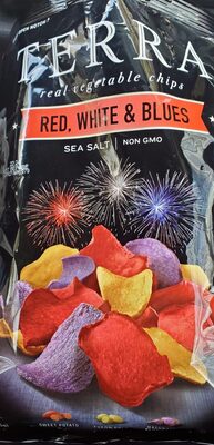 Red, White, & Blues With Sea Salt Vegetable Chips