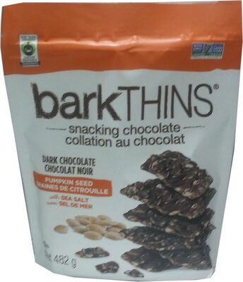 Dark Chocolate Pumpkin Seed & Sea Salt Snacking Chocolate