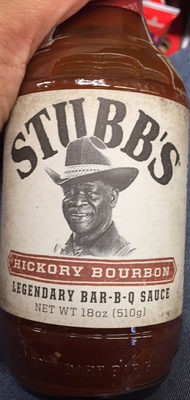 Hickory bourbon legendary bar-b-q sauce, hickory bourbon