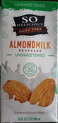 Almondmilk Beverage Unsweetened, Shelf Stable